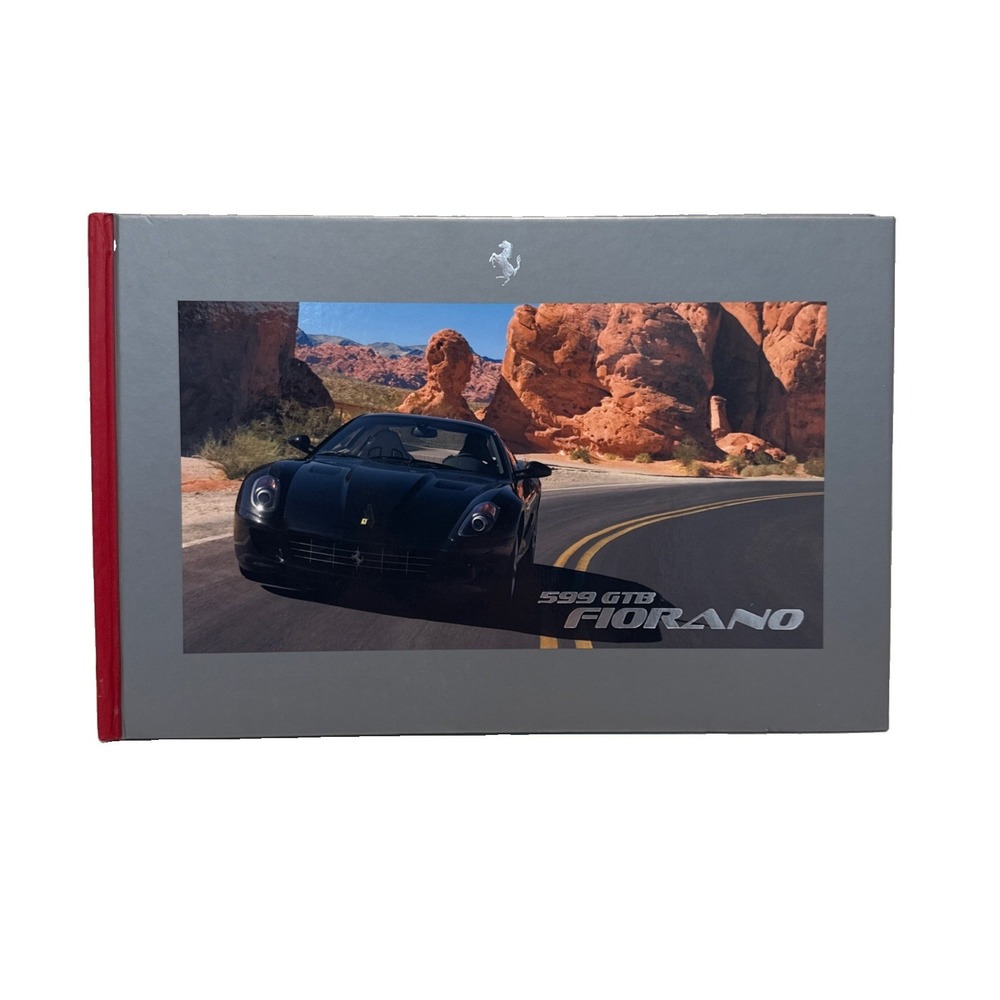 Ferrari 599 GTB Fiorano 80 Page Hardcover Sales Brochure 2006 English Italian